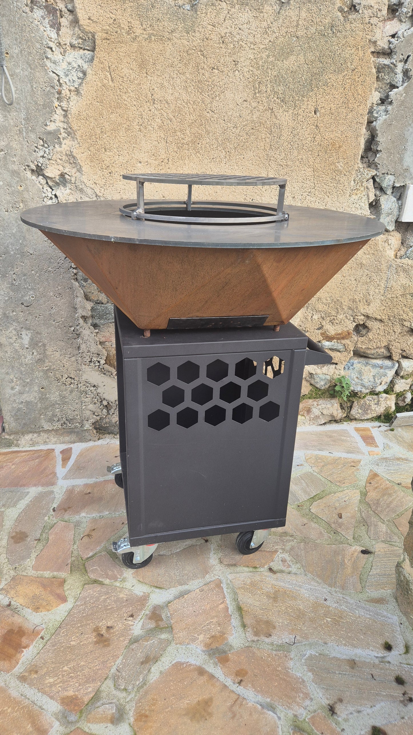 Braséro Hexa 100 Noir