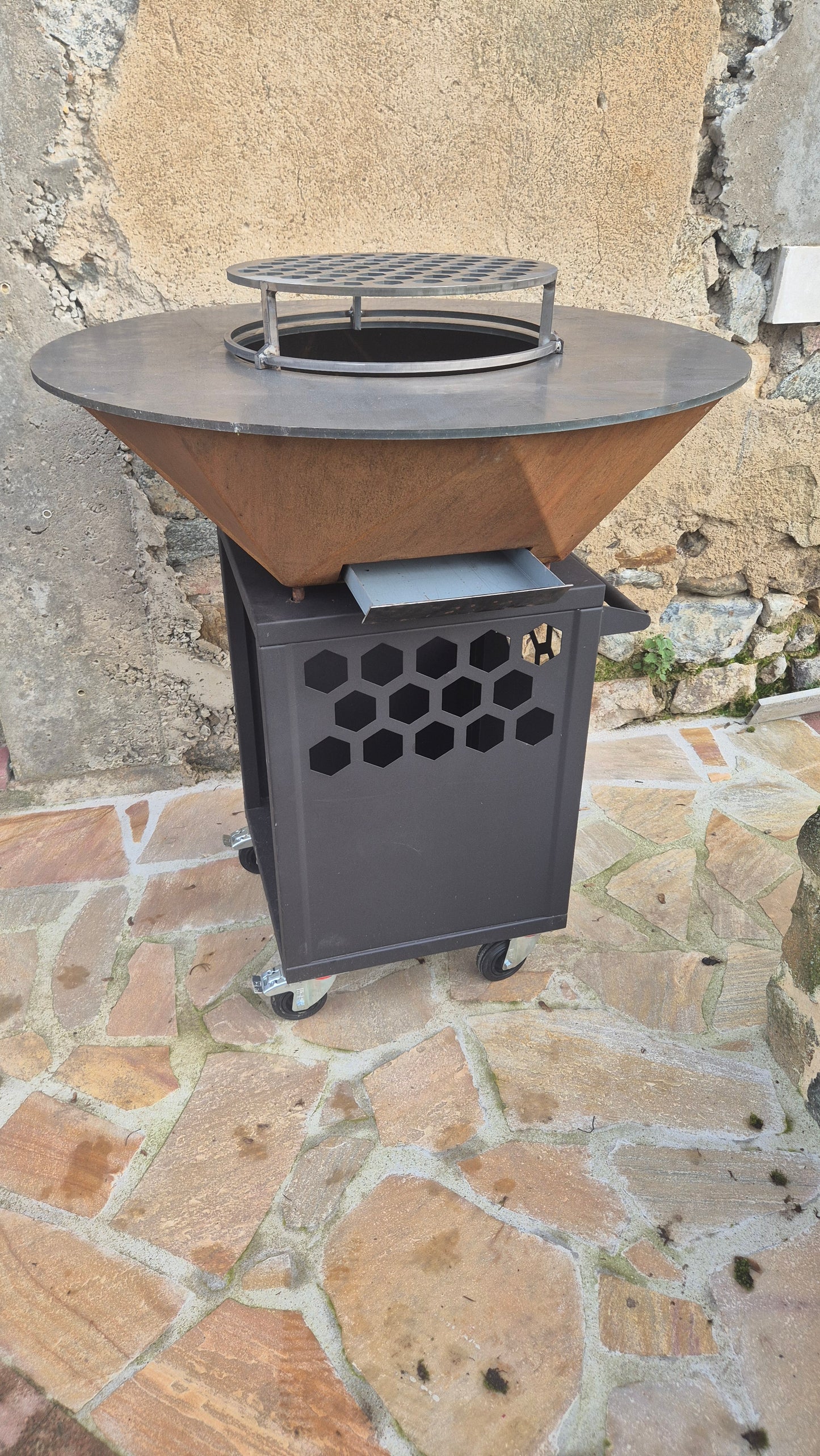 Braséro Hexa 100 Noir